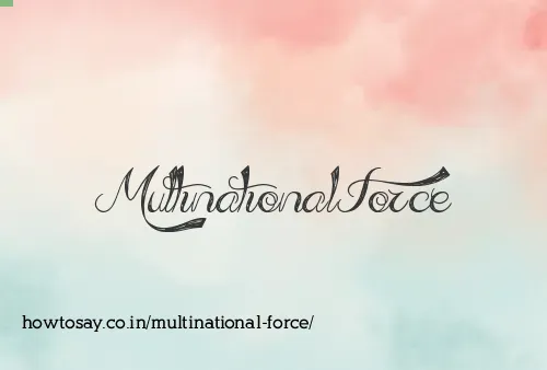 Multinational Force