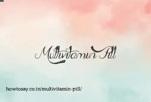 Multivitamin Pill