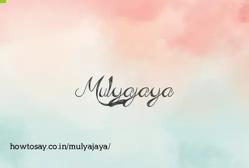 Mulyajaya