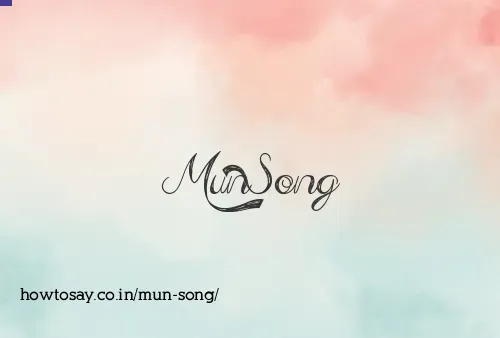 Mun Song