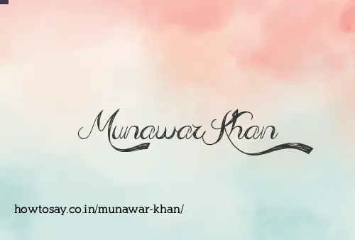 Munawar Khan