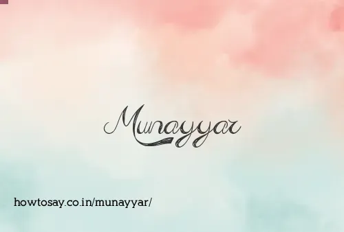 Munayyar