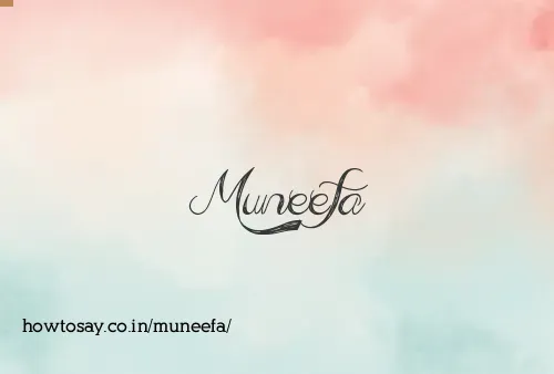 Muneefa