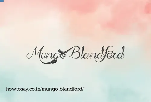 Mungo Blandford
