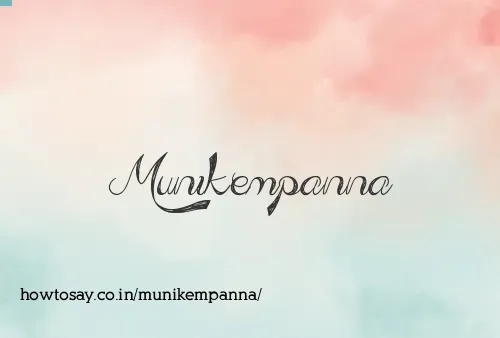 Munikempanna