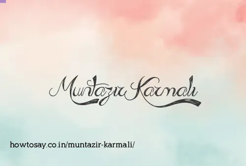 Muntazir Karmali