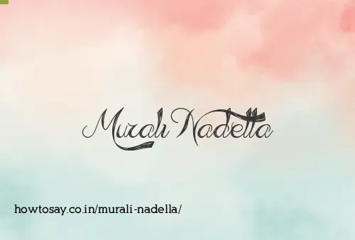 Murali Nadella
