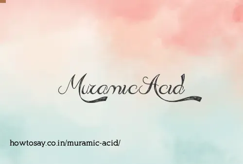 Muramic Acid