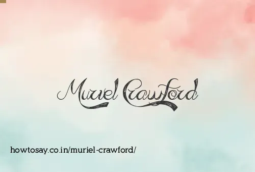 Muriel Crawford