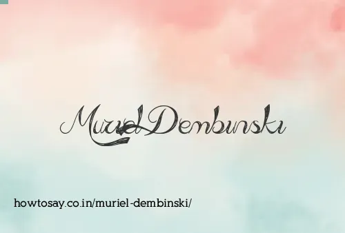 Muriel Dembinski
