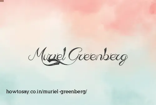 Muriel Greenberg