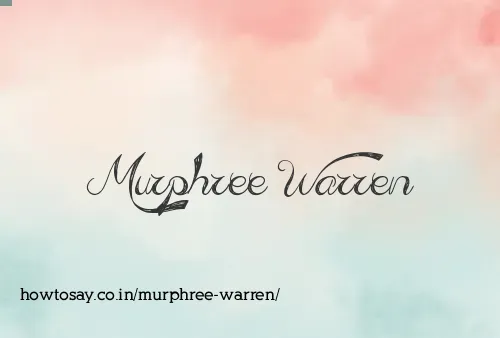 Murphree Warren