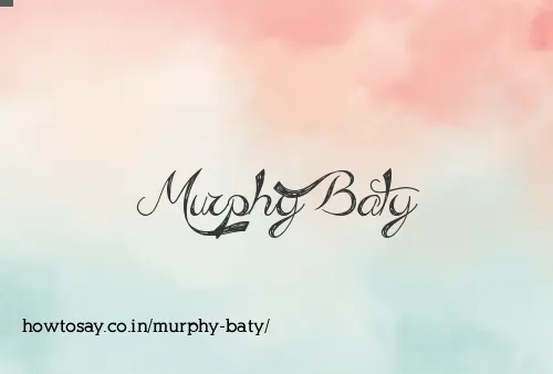 Murphy Baty