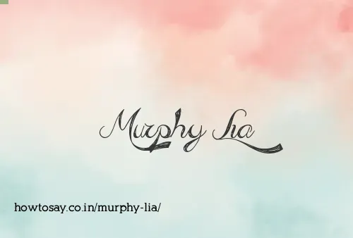 Murphy Lia