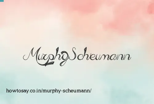 Murphy Scheumann