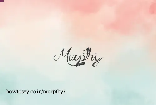 Murpthy
