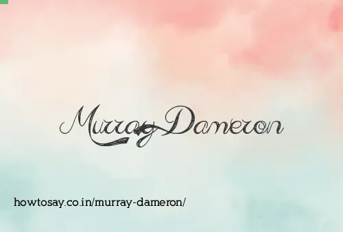 Murray Dameron
