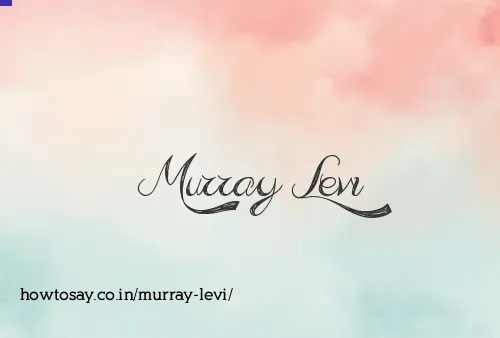 Murray Levi