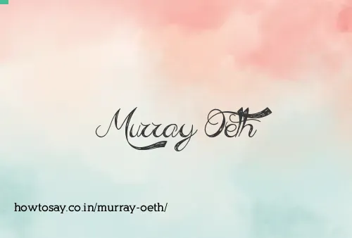 Murray Oeth