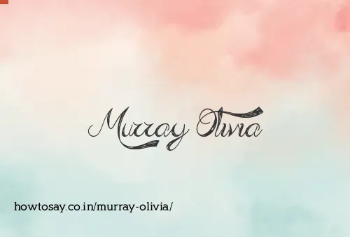 Murray Olivia