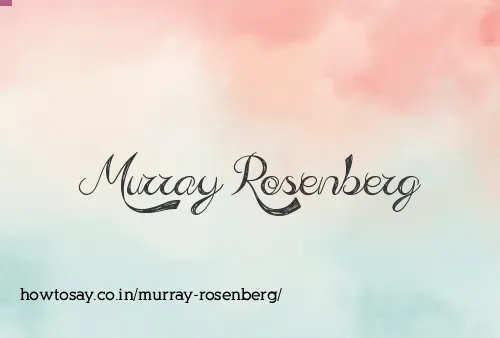 Murray Rosenberg