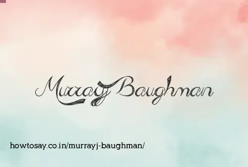Murrayj Baughman