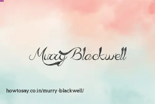 Murry Blackwell