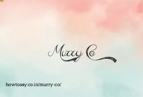 Murry Co