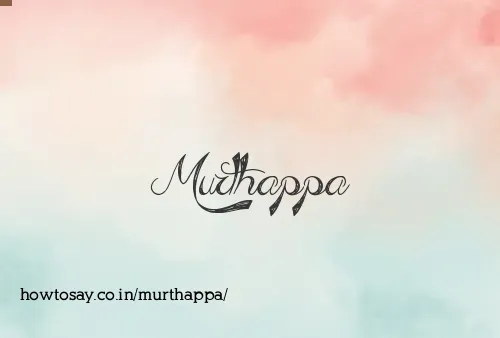 Murthappa