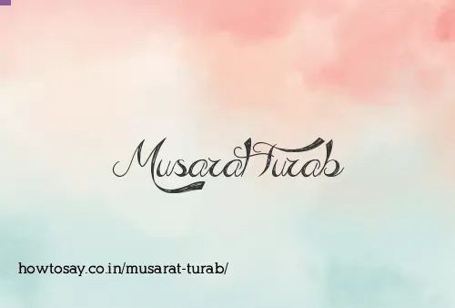 Musarat Turab