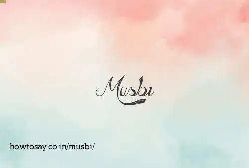 Musbi