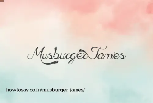 Musburger James