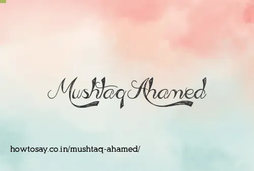 Mushtaq Ahamed