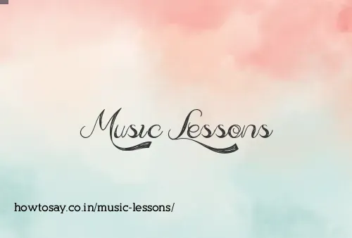 Music Lessons