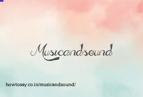 Musicandsound