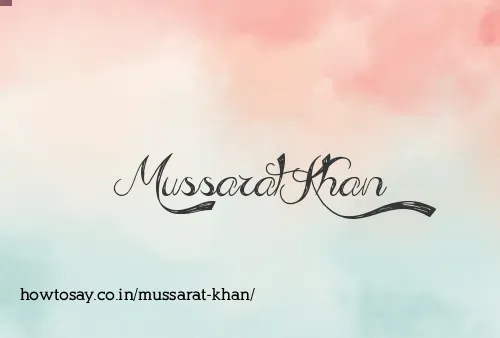 Mussarat Khan