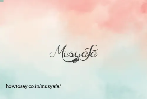 Musyafa