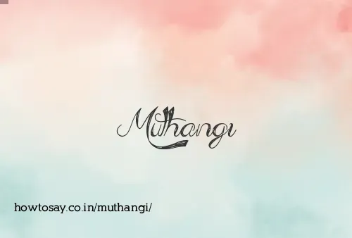 Muthangi