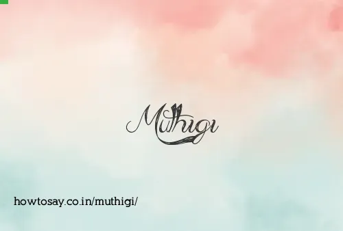 Muthigi