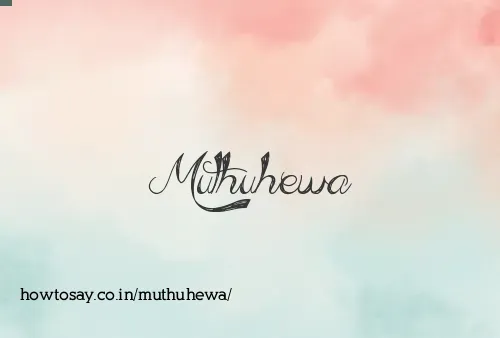 Muthuhewa