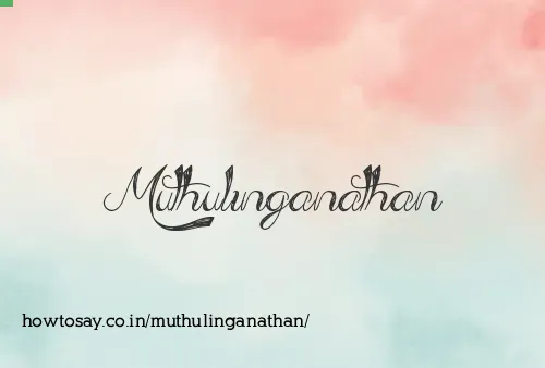 Muthulinganathan
