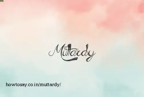 Muttardy