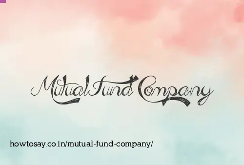 Mutual Fund Company