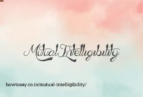 Mutual Intelligibility