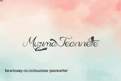 Muzima Jeannette