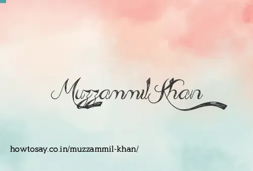 Muzzammil Khan