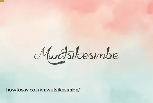 Mwatsikesimbe