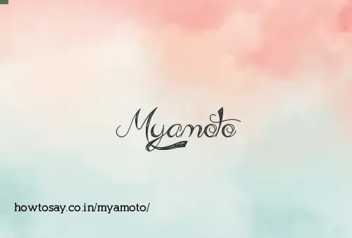 Myamoto