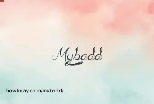 Mybadd