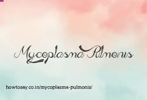 Mycoplasma Pulmonis